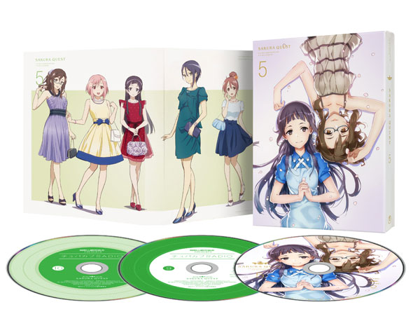 DVD Sakura Quest Vol.5 DVD First Press Limited Edition