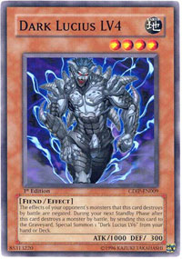 Dark Lucius LV4 - CDIP-EN009 - Common - Unlimited Edition