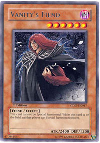 Vanitys Fiend - CDIP-EN017 - Rare - Unlimited Edition