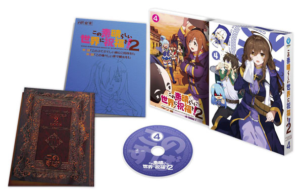 DVD KonoSuba 2 DVD Limited Edition Vol.4