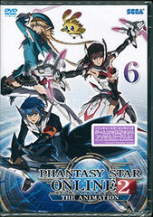 DVD Phantasy Star Online 2 The Animation Vol.6 Regular Edition