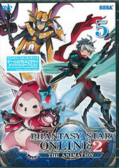 DVD Phantasy Star Online 2 The Animation Vol.5 Regular Edition