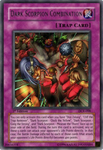Dark Scorpion Combination - DCR-098 - Rare - Unlimited Edition