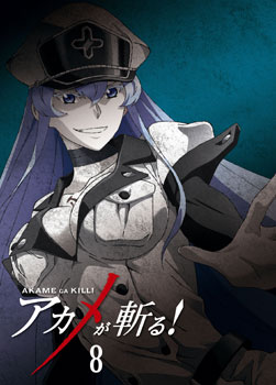 DVD Akame ga KILL! vol.8 First Press Limited Edition