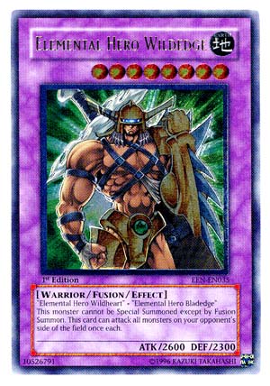 Elemental Hero Wildedge - EEN-EN035 - Ultimate Rare - Unlimited Edition