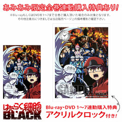 [Bonus] DVD Cells at Work! CODE BLACK 1 Completely Limited Production Edition