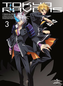 DVD Tokyo Ravens Vol.3 First Press Limited Edition