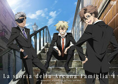 DVD La storia della Arcana Famiglia Vol.4 First Press Limited Edition