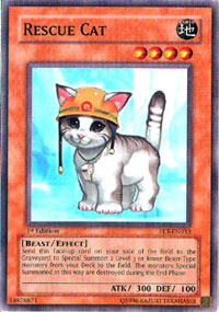 Rescue Cat - FET-EN033 - Common - Unlimited Edition