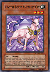 Crystal Beast Amethyst Cat - FOTB-EN002 - Common - Unlimited Edition