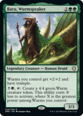 Baru, Wurmspeaker - Foil