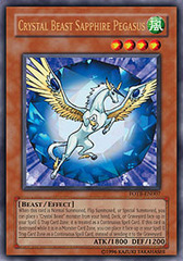 Crystal Beast Sapphire Pegasus - FOTB-EN007 - Ultra Rare - Unlimited Edition