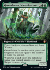 Greensleeves, Maro-Sorcerer - Foil - Extended Art