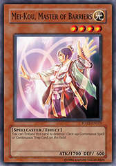 Mei-kou, Master of Barriers - FOTB-EN025 - Common - Unlimited Edition