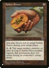 Amber Prison - The List