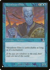 Metathran Elite - The List