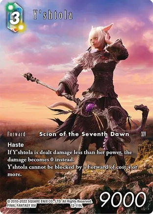 Yshtola - 12-119L - Full Art Reprint - Foil