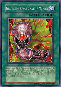 Gladiator Beasts Battle Manica - GLAS-EN057 - Rare - Unlimited Edition