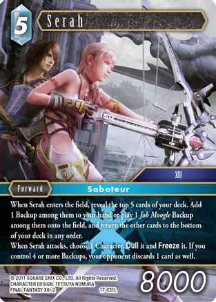 Serah - 17-031L
