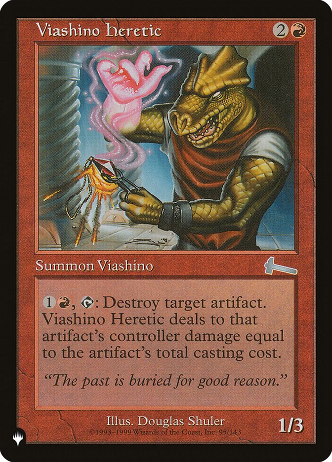 Viashino Heretic - The List