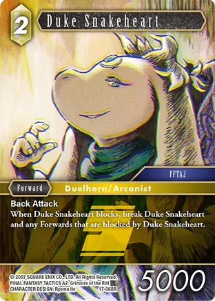 Duke Snakeheart - 17-068R