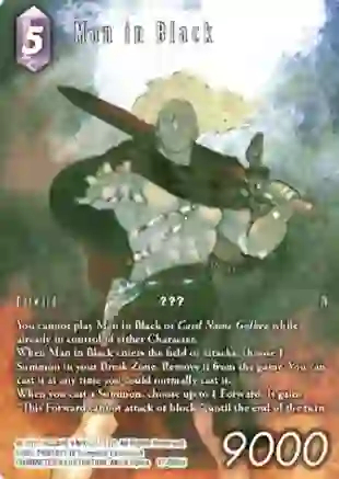 Man in Black - 17-096H - Full Art