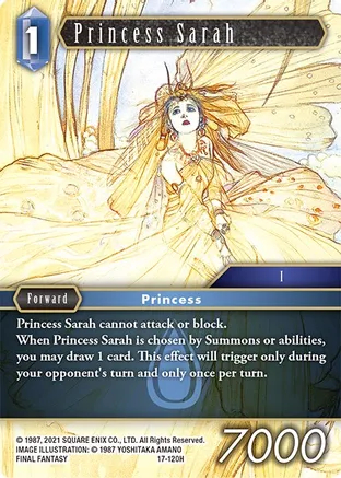 Princess Sarah - 17-120H