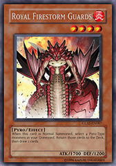 Royal Firestorm Guards - GLAS-EN087 - Secret Rare - Unlimited Edition