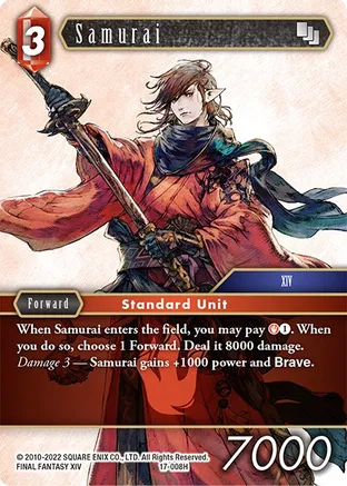 Samurai - 17-008H - Foil