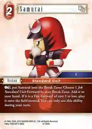 Samurai - 17-009C - Foil