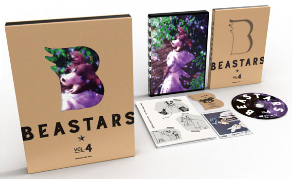 DVD BEASTARS Vol.4 First Press Limited Edition