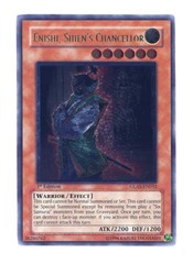 Enishi, Shien's Chancellor - GLAS-EN032 - Ultimate Rare - Unlimited Edition