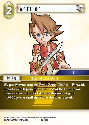 Warrior - 17-069C - Foil