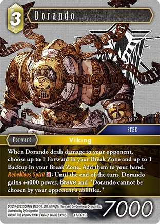Dorando - 17-071R - Foil