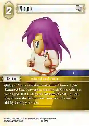 Monk - 17-077C - Foil