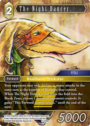 The Night Dancer - 17-078R - Foil