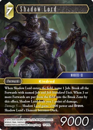 Shadow Lord - 17-079L - Foil
