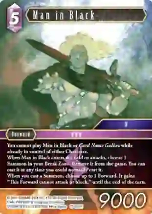 Man in Black - 17-096H - Foil
