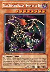 Chaos Emperor Dragon - Envoy of the End - IOC-000 - Secret Rare - Unlimited Edition