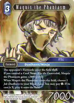 Maquis the Phantasm - 17-115R - Foil