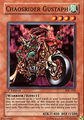 Chaosrider Gustaph - IOC-018 - Super Rare - Unlimited Edition