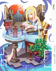 DVD Sword Art Online Alicization War of Underworld 3 Completely Limited Production Edition