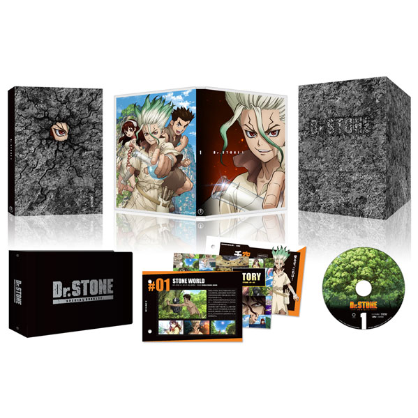DVD Dr. STONE Vol.1 First Press Limited Edition