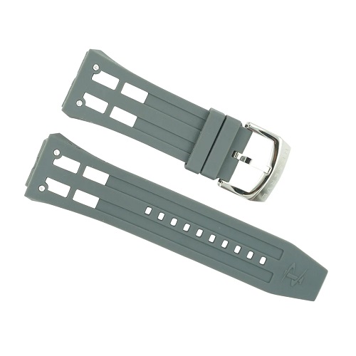 Invicta - Akula Gray Rubber Watch Strap 0631