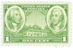 Army and Navy: Washington and Greene, Mt Vernon