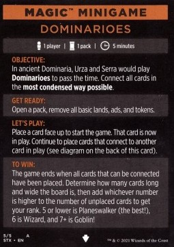 Magic Minigame: Dominarioes