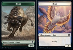 Beast (016) // Bird (002) Double-Sided Token - Foil