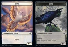 Bird (002) // Bird (006) Double-sided Token - Foil