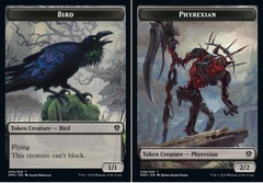 Bird (006) // Phyrexian (008) Double-Sided Token - Foil