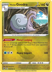 Hisuian Goodra - 134/196 - Holo Rare